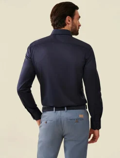 Cavallaro business overhemd 110999120 Donker Blauw Online