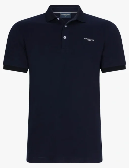 Cavallaro polo's 116251002 Donker Blauw Best