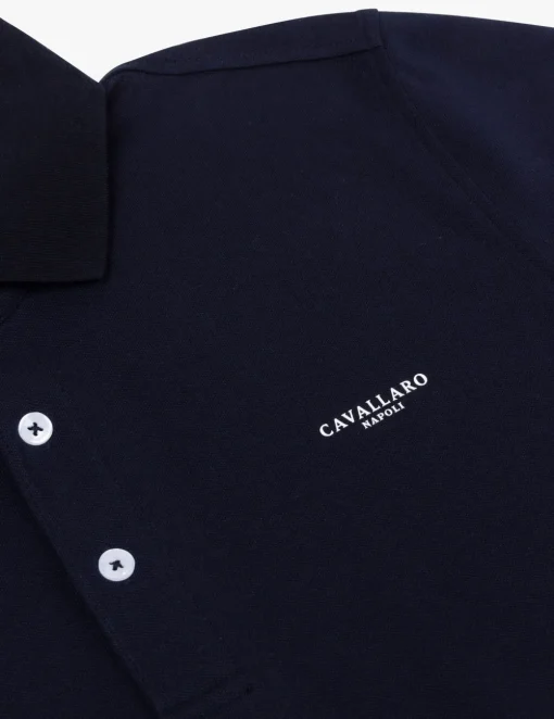 Cavallaro polo's 116251002 Donker Blauw Best