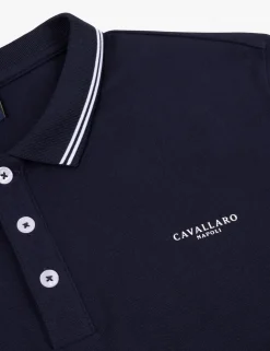 Cavallaro polo's 116251004 Donker Blauw Online