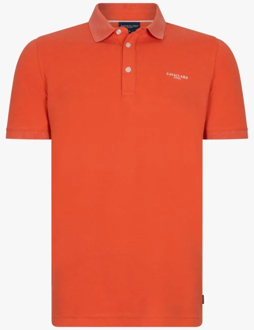 Cavallaro polo's Slim Fit 116251013 Brique Outlet