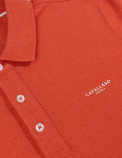 Cavallaro polo's Slim Fit 116251013 Brique Outlet