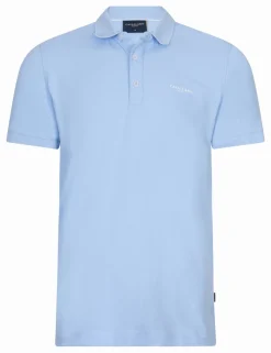 Cavallaro polo's Slim Fit 116251013 Licht Blauw Discount