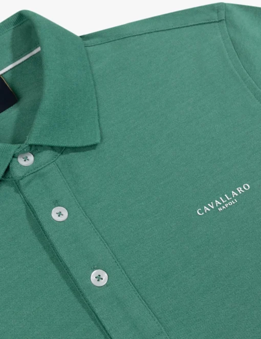 Cavallaro polo's Slim Fit 116251013 Licht Groen Online