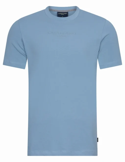 Cavallaro t-shirts 117251000 Licht Blauw Discount