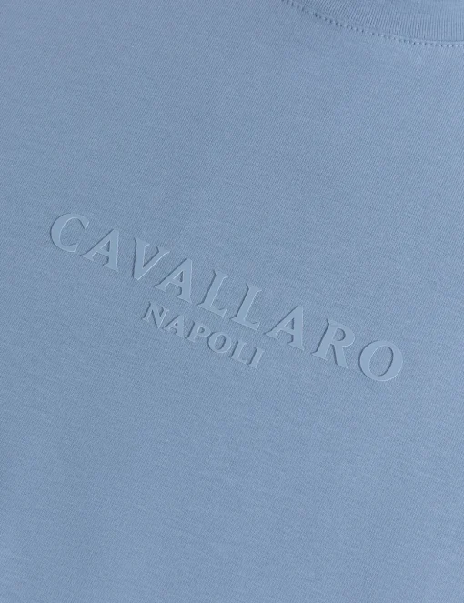 Cavallaro t-shirts 117251000 Licht Blauw Discount