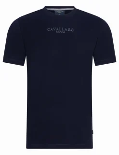 Cavallaro t-shirts 117251000 Donker Blauw Online