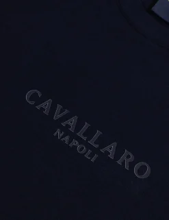 Cavallaro t-shirts 117251000 Donker Blauw Online