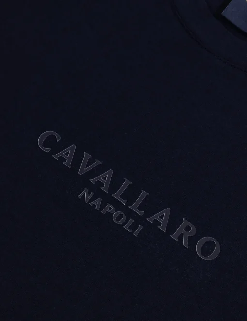 Cavallaro t-shirts 117251000 Donker Blauw Online
