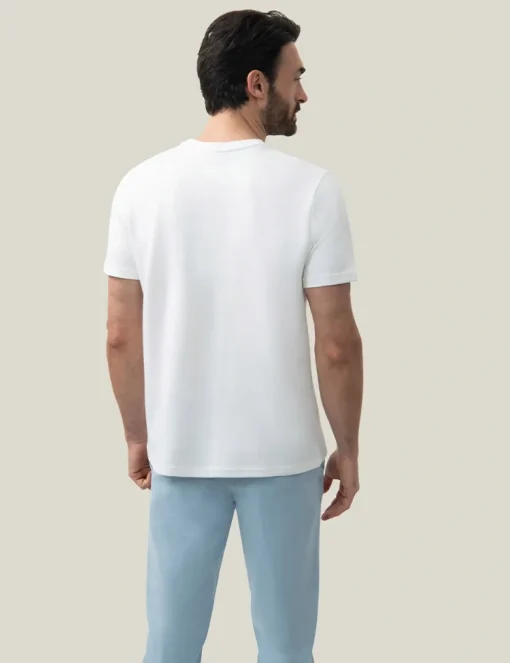 Cavallaro t-shirts Slim Fit 117251016 Offwhite Sale