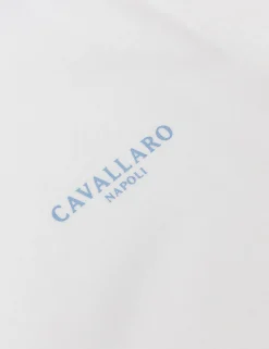 Cavallaro t-shirts Slim Fit 117251016 Offwhite Sale
