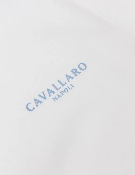 Cavallaro t-shirts Slim Fit 117251016 Offwhite Sale