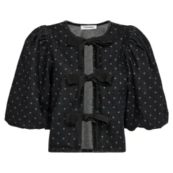 Co'Couture blouse 35631-blackccdotb Zwart Hot