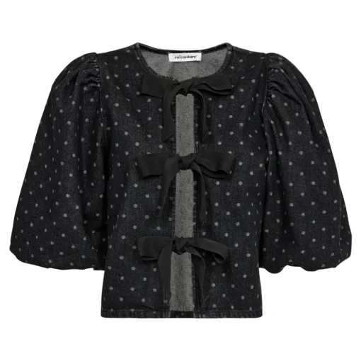 Co'Couture blouse 35631-blackccdotb Zwart Hot
