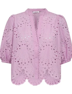 Co'Couture blouse 35826-nayaccshirt Roze Hot