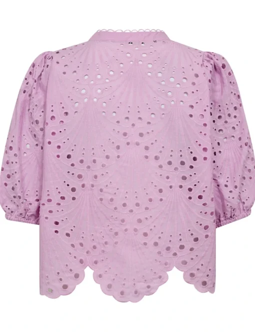 Co'Couture blouse 35826-nayaccshirt Roze Hot