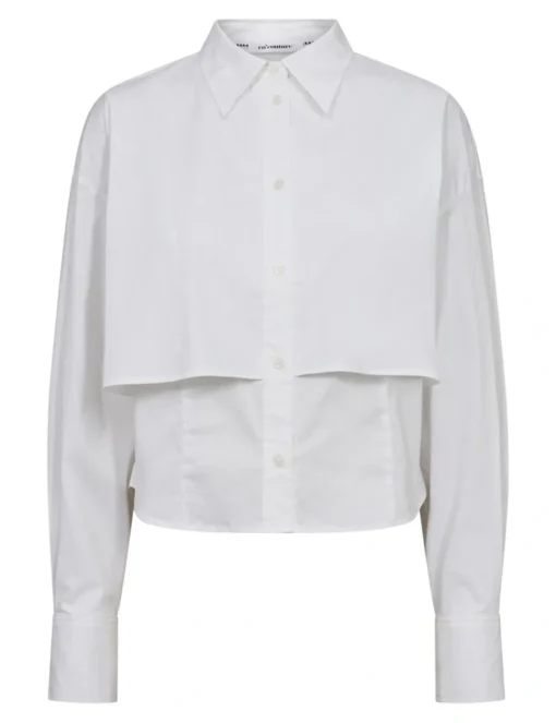 Co'Couture blouse 35675-SANDY-CC-SH Wit Outlet