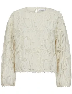 Co'Couture blouse 35889-SHANIA-FLUF Offwhite Clearance
