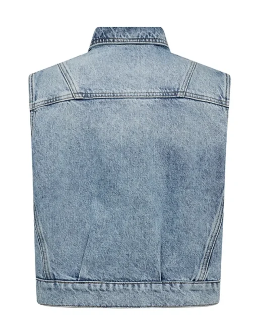 Co'Couture gilets 30307-bowieccvest Denim Best