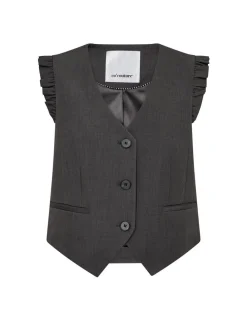 Co'Couture gilets 30274-LOINACC Grijs Hot