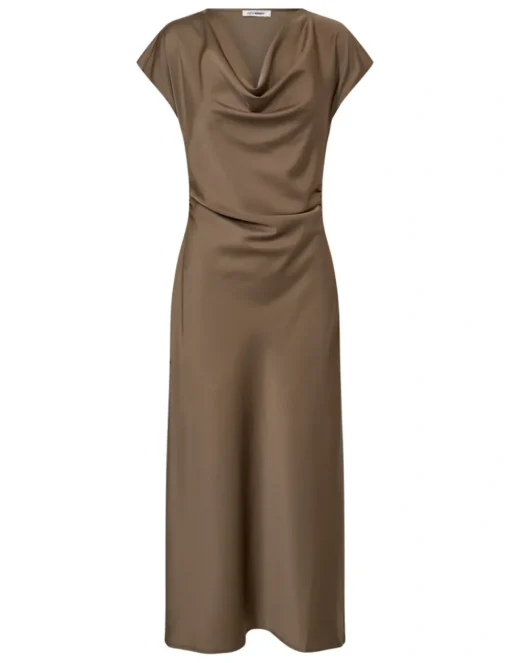 Co'Couture jurk 36449-ADNA-WING-D Taupe Sale