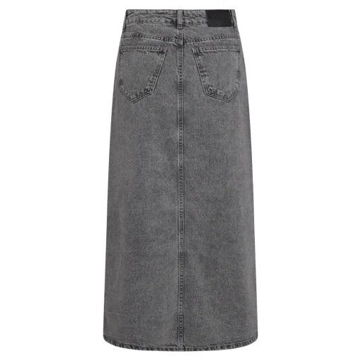 Co'Couture midi rok 34099 Grijs Denim Best