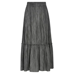 Co'Couture midi rok 34139-SOFT-DYE- Donker grijs Online
