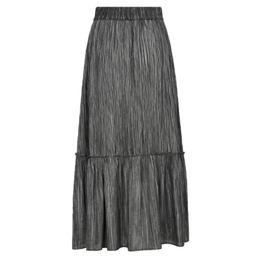 Co'Couture midi rok 34139-SOFT-DYE- Donker grijs Online