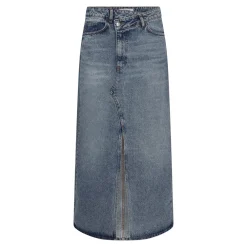 Co'Couture midi rok 34099-VIKI ASYM Denim Fashion