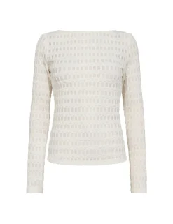 Co'Couture t-shirts 33131-BECKY-BLOUS Offwhite Online