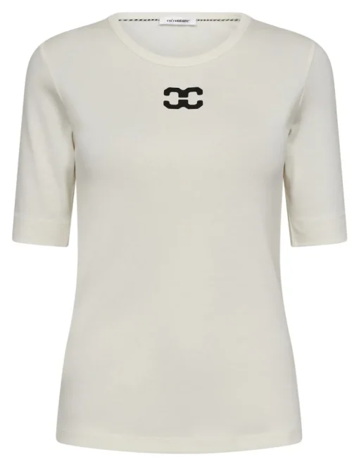 Co'Couture t-shirts 33101-CRANNYCCLO Wit Discount
