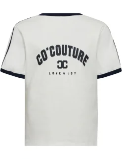 Co'Couture t-shirts 33161-edgeccvshir Wit/Blauw Online