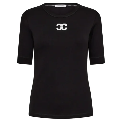 Co'Couture t-shirts 33101-granycclogo Zwart Best