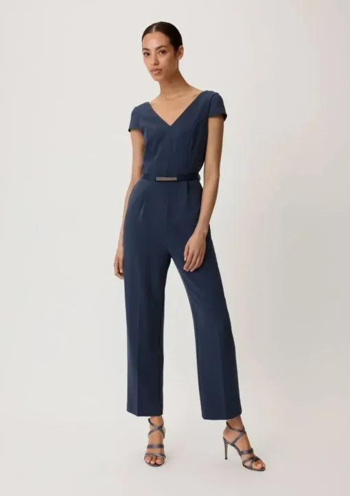 Comma jumpsuits 2132870 Licht Blauw Online