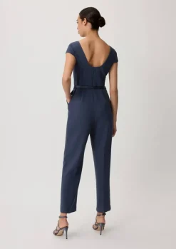 Comma jumpsuits 2132870 Licht Blauw Online