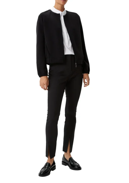 Comma pantalons 2139207 Zwart Online