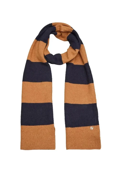 Comma sjaals 2106627 Donker Bruin Discount