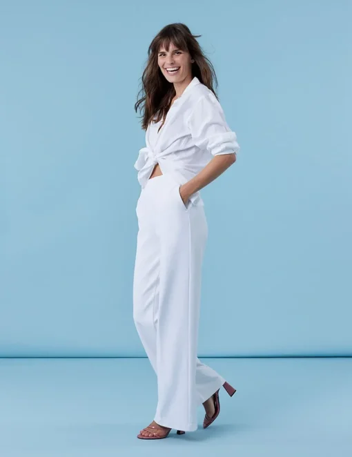 Corel pantalons lilly 4952 Wit Outlet