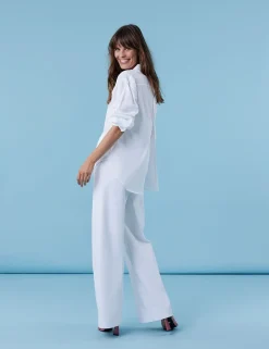 Corel pantalons lilly 4952 Wit Outlet