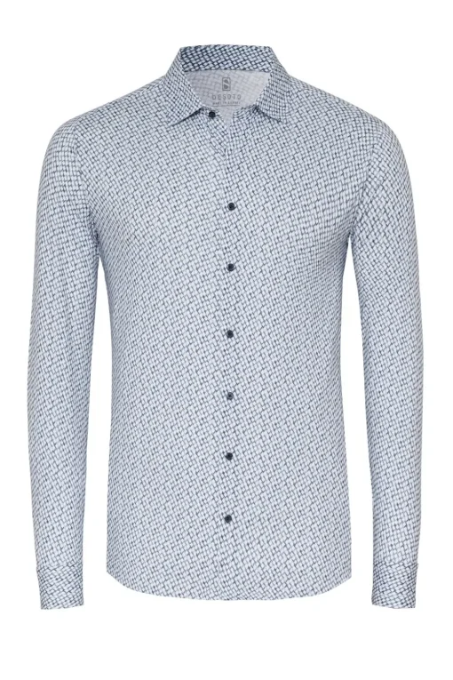 Desoto jersey overhemd 78128-3 Licht Blauw Online