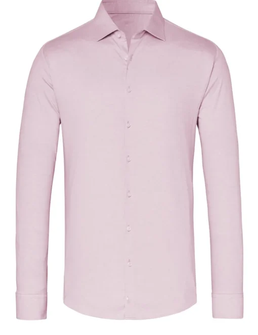 Desoto jersey overhemd Slim Fit 97028-3 Roze New