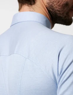 Desoto jersey overhemd Slim Fit 97028-3 Blauw Outlet