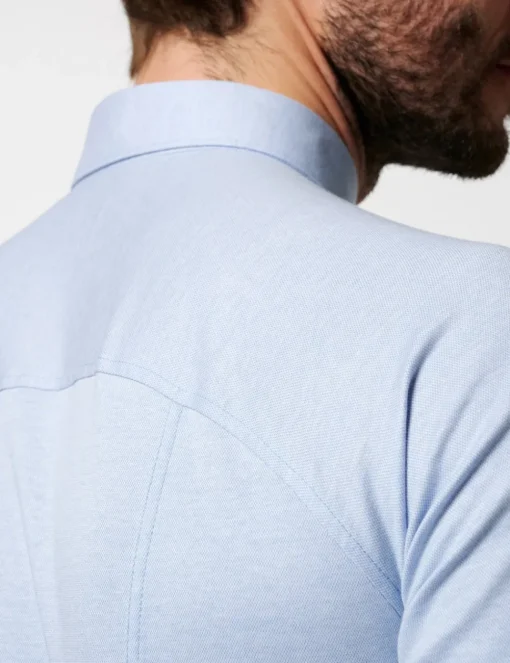 Desoto jersey overhemd Slim Fit 97028-3 Blauw Outlet