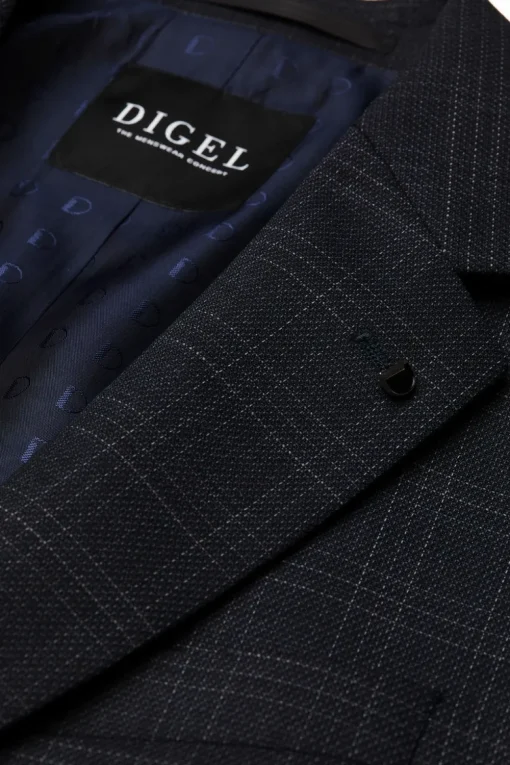 Digel business colbert Modern Fit 997631260031 Blauw Fashion