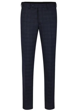 Digel business pantalon Modern Fit 997631110661 Blauw Clearance
