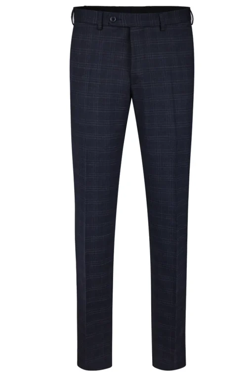 Digel business pantalon Modern Fit 997631110661 Blauw Clearance