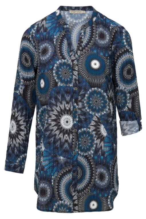 Dreamstar blouse W24 103 Nea Licht Blauw Fashion