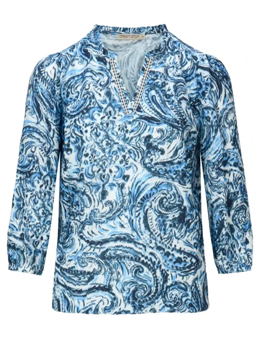 Dreamstar blouse Z25 107 Candice Licht Blauw Discount