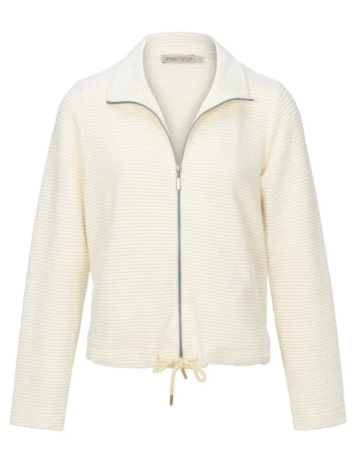 Dreamstar gebreid vest Z25 101 Anaïs Wit Clearance