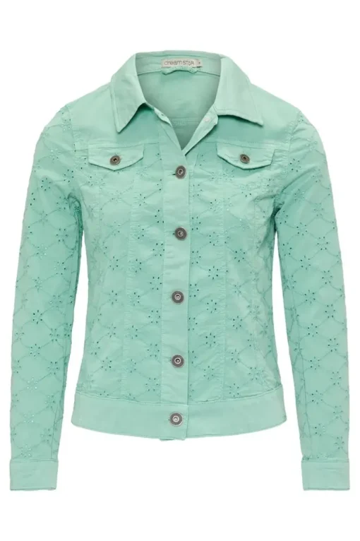 Dreamstar spijkerjack 221-OTAN Mint Groen Fashion